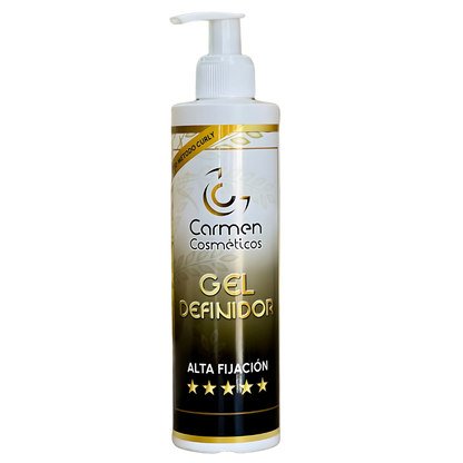 Carmen Cosméticos High-Hold Defining Gel 250ml-Gel-Beauty and hair supply