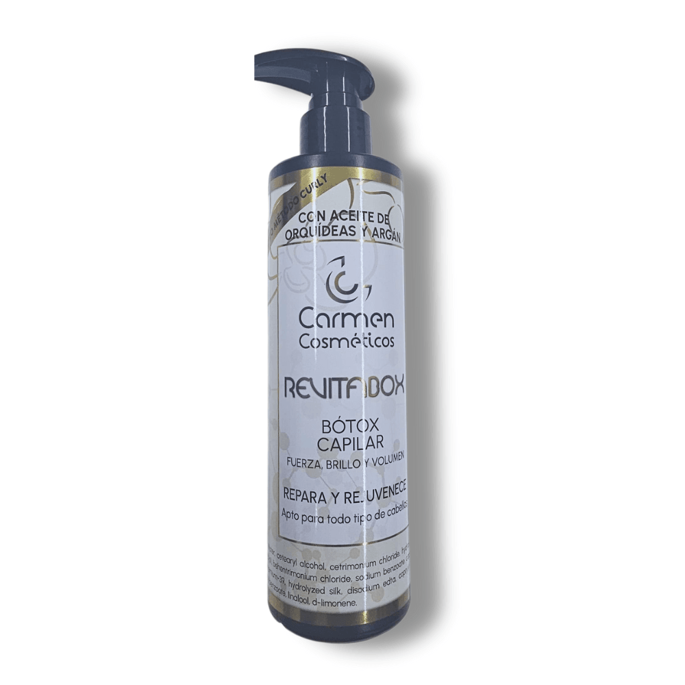 Carmen Cosméticos Revitabox Hair Botox 250ml-Hair Mask-Beauty and hair supply