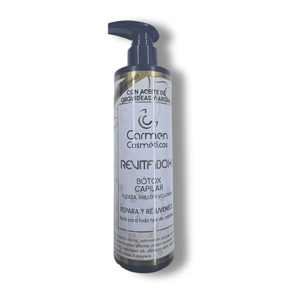 Carmen Cosméticos Revitabox Hair Botox 250ml-Hair Mask-Beauty and hair supply