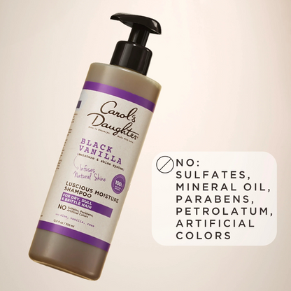 Carols Daughter Black Vanilla Moisture &amp; Shine Shampoo 12oz-All-Beauty and hair supply