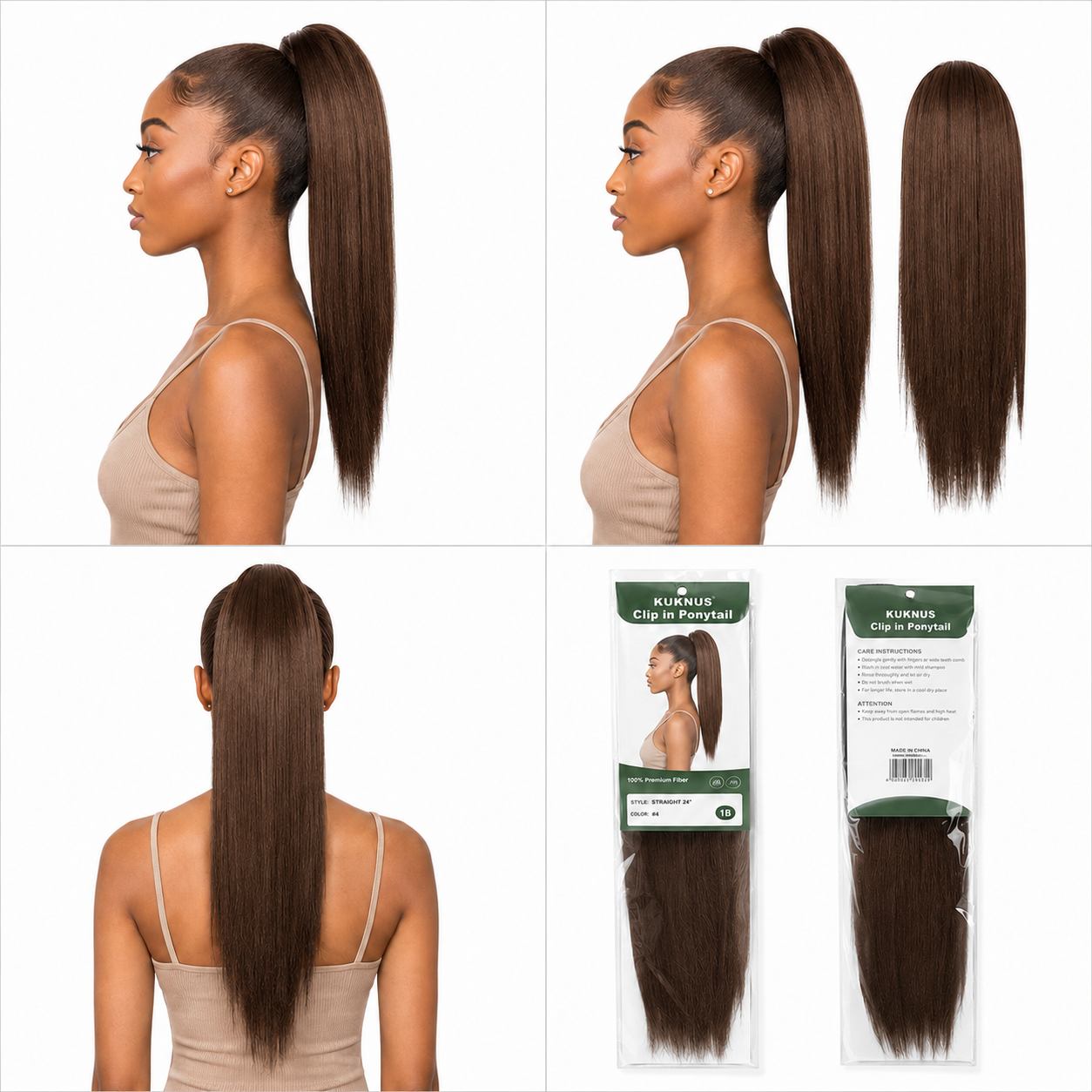Kuknus Ponytail Style London Girl 18&