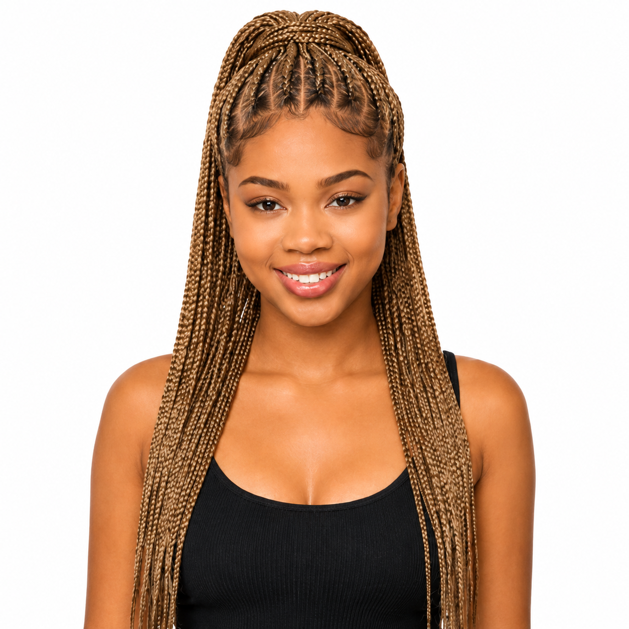 X-Pression Pre-Stretched Braiding Hair 2X Pack, 24"
