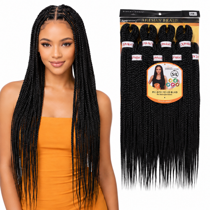 Kuknus Braids 8x Value Pack Pre-Stretched 26"