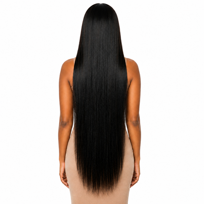 Ei Brazilian 100% Unprocessed Virgin Brazilian Human Hair Extension Straight Natural