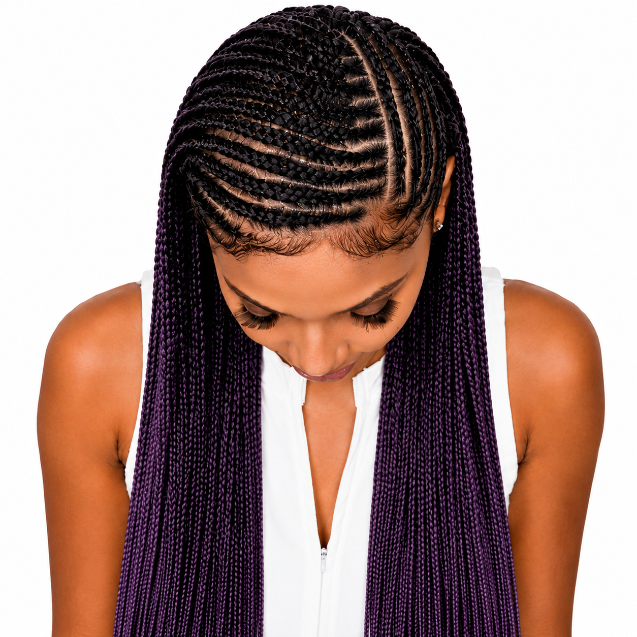 X-Pression Ultra Braids Non-Stretched Kanekalon Braiding Hair 82"