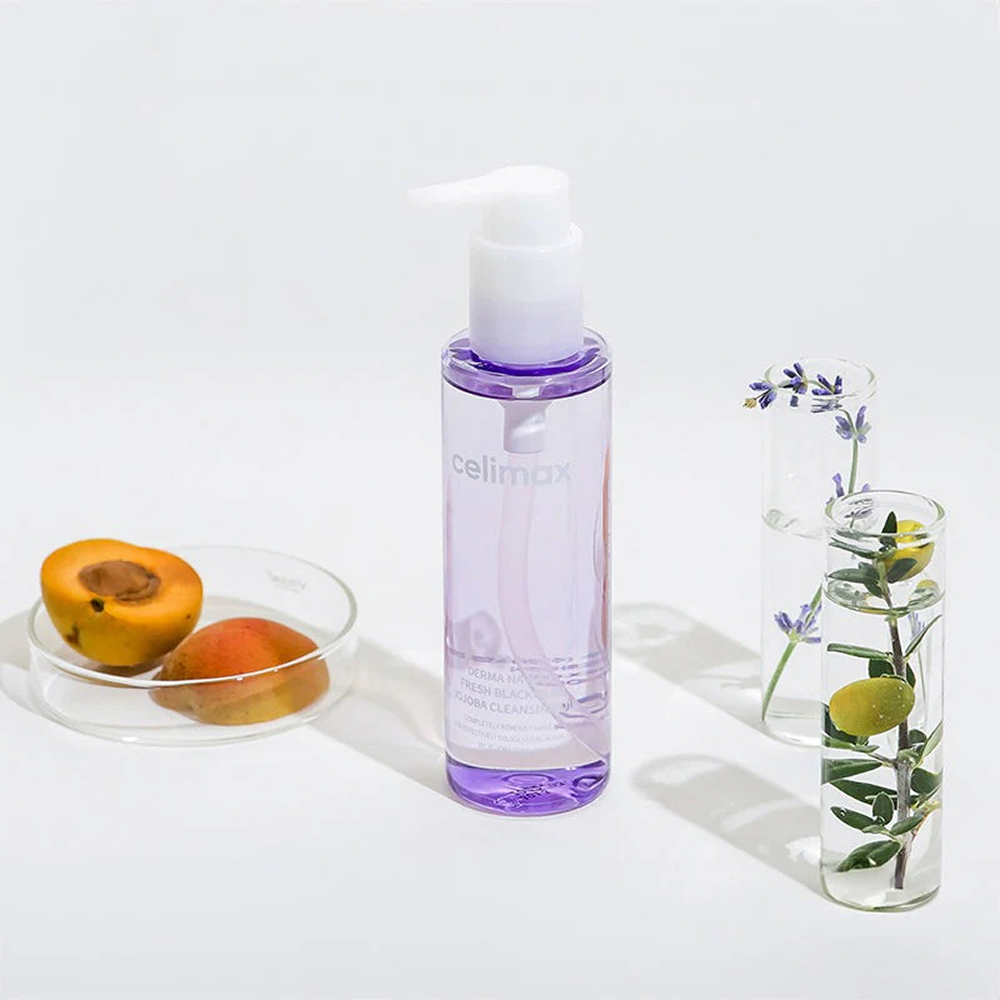 Celimax Derma Nature Fresh Blackhead Jojoba Cleansing Oil 150ml-Cleansing Oil-Beauty and hair supply