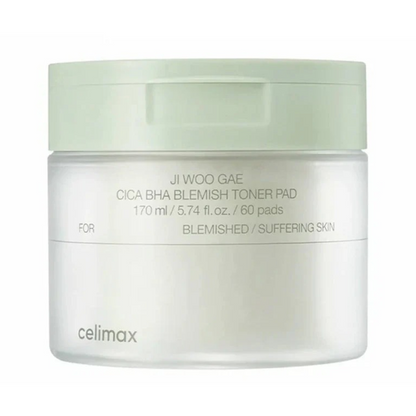 Celimax Heartleaf Skin Refining Toner Pad (60 Pads)-Toner-Beauty and hair supply