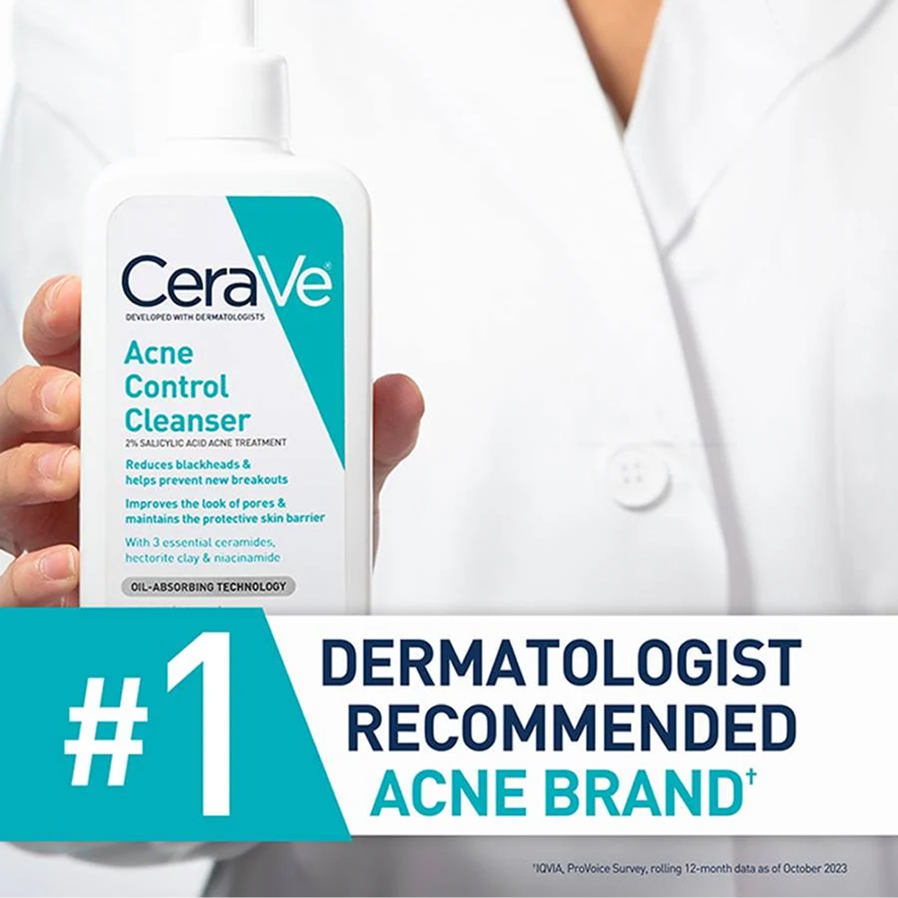 Cerave Acne Cleansing Gel 237ml-Gel Cleanser-Beauty and hair supply