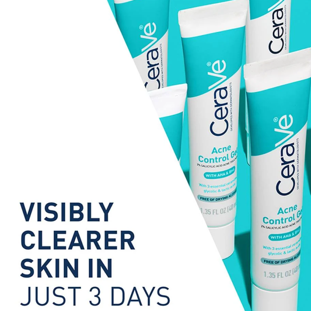 Cerave Acne Control Gel 40ml-Exfoliator-Beauty and hair supply