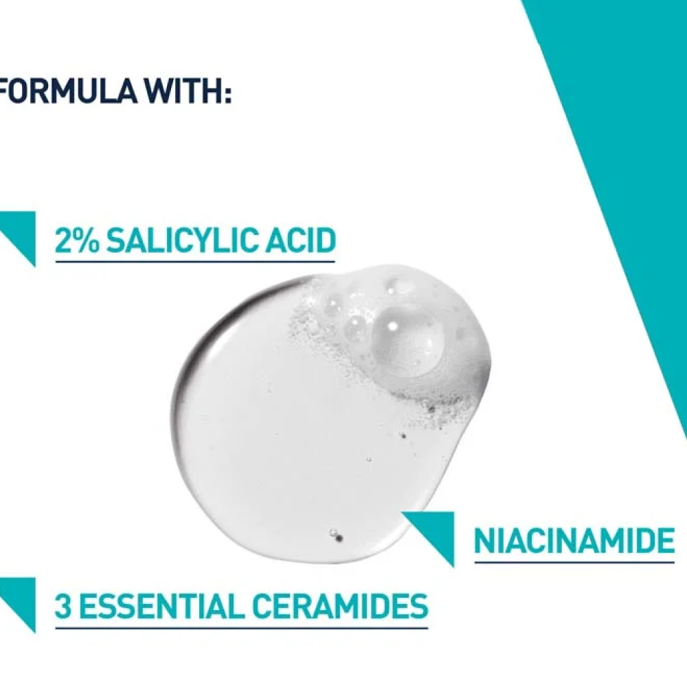 Cerave Blemish Control Face Cleanser with 2% Salicylic Acid and Niacinamide 473ml-Gel Cleanser-Beauty and hair supply