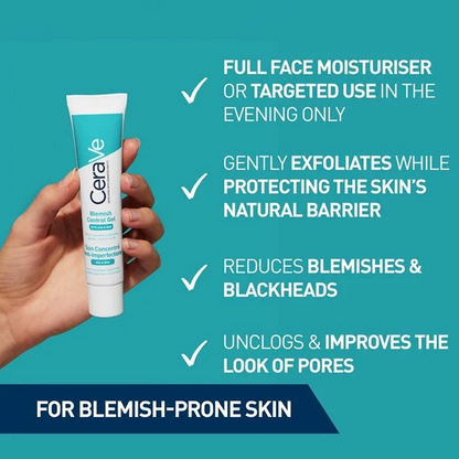 Cerave Blemish Control Gel 40ml-Exfoliator-Beauty and hair supply