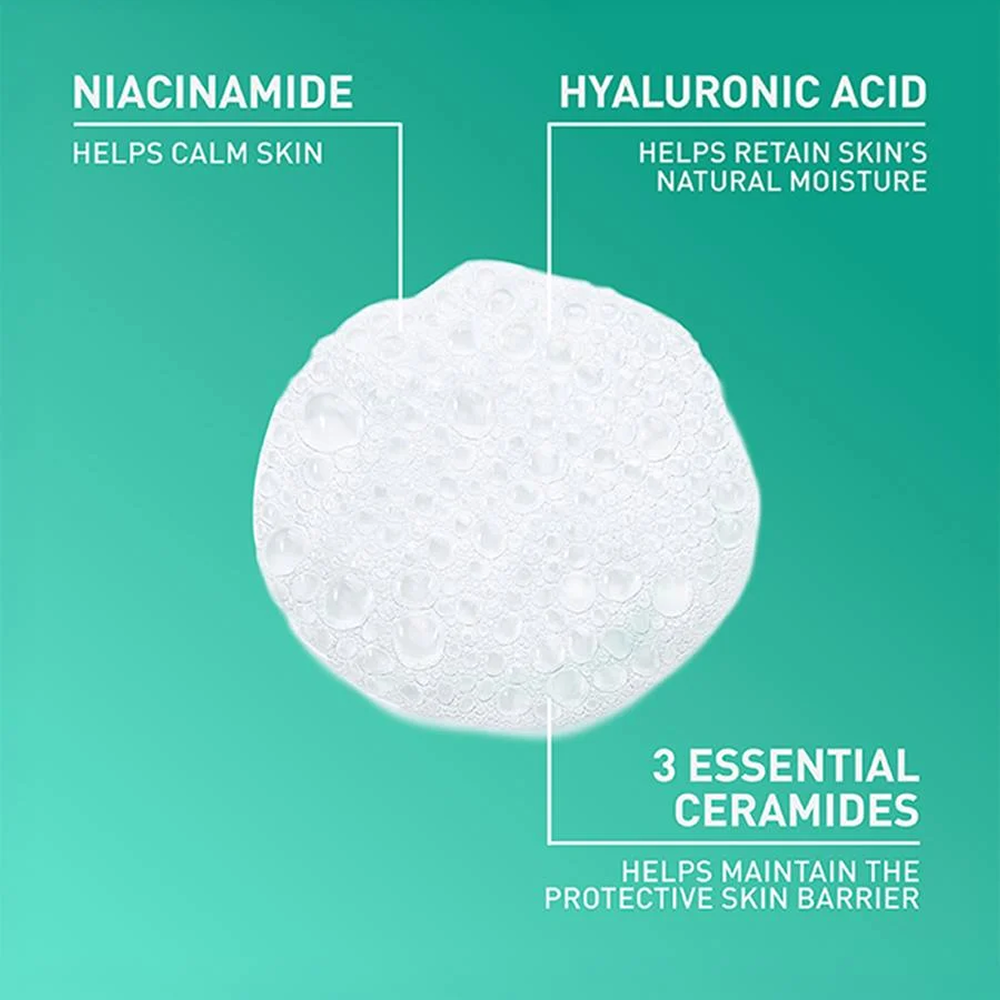 Cerave Foaming Cleanser For Normal To Oily Skin 473ml-Foam Cleanser-Beauty and hair supply