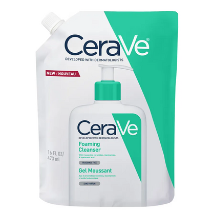 Cerave Foaming Gel Refill 473ml-Gel Cleanser-Beauty and hair supply