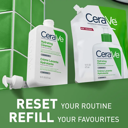 Cerave Hydrating Cleanser Emulsion 473ml-Cream Cleanser-Beauty and hair supply