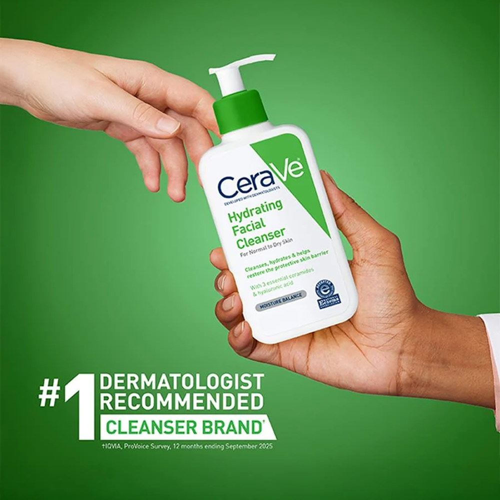 Cerave Hydrating Cleanser Hydrating Facial Cleanser 236ml-Cream Cleanser-Beauty and hair supply