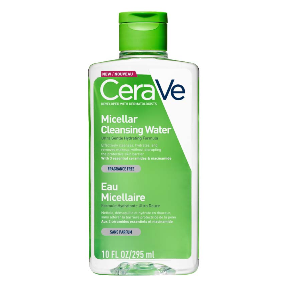 Cerave Hydrating Micellar Cleansing Water 295ml-Cleansing Milk-Beauty and hair supply