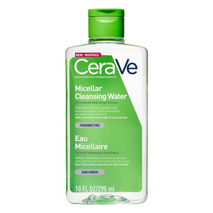 Cerave Hydrating Micellar Cleansing Water 295ml-Cleansing Milk-Beauty and hair supply