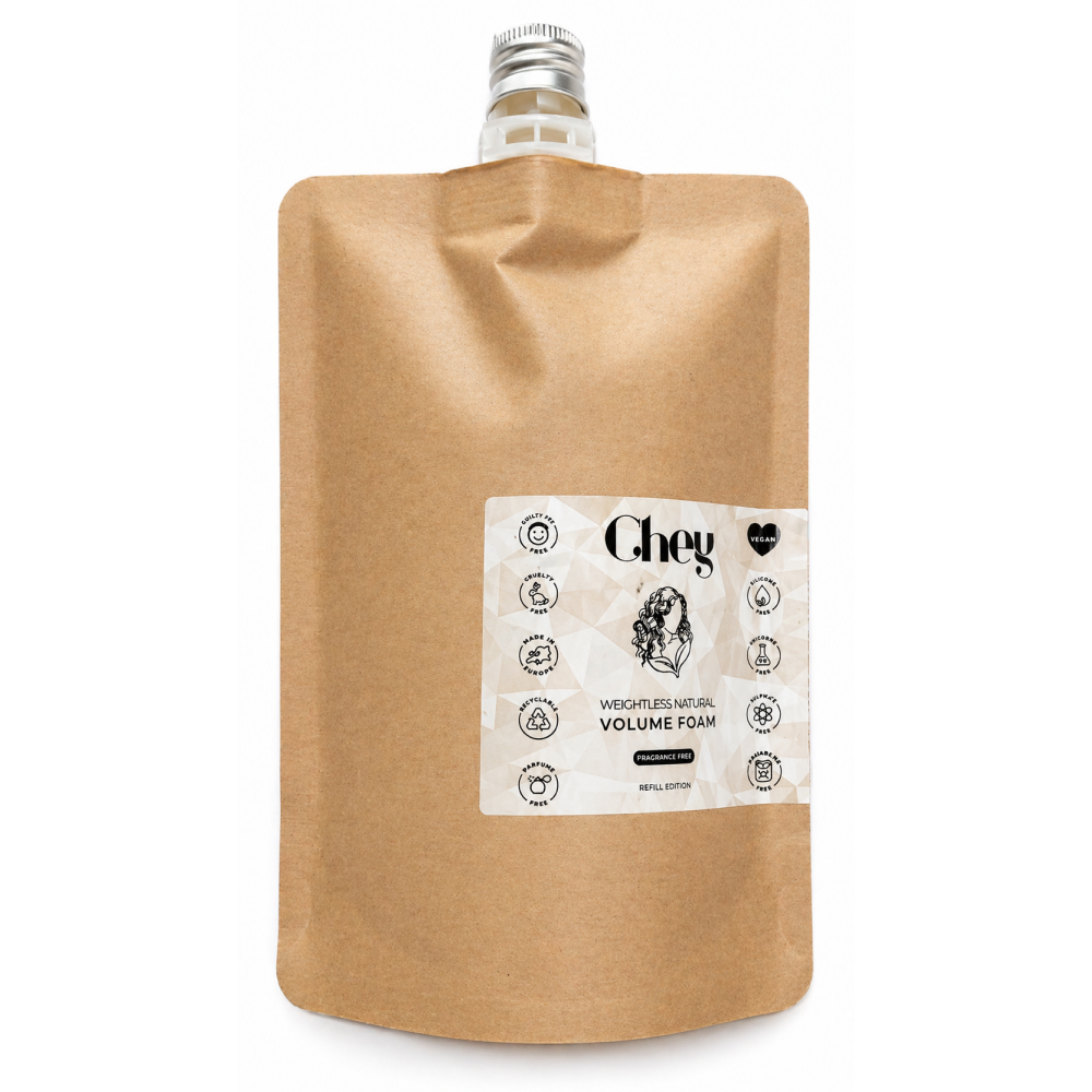 Chey Haircare Zero Waste Volume Foam Refill Pouch-All-Beauty and hair supply