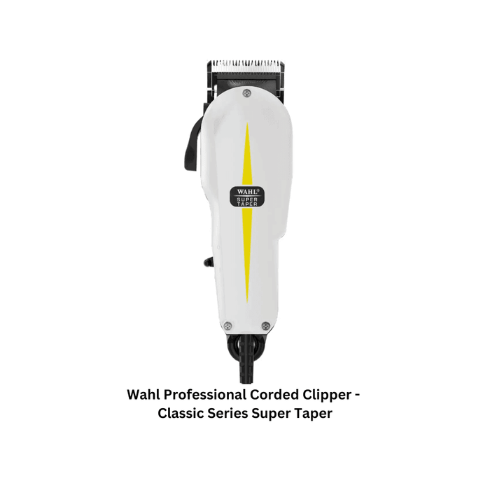 Wahl Professional Corded Clipper - Classic Series Super Taper - Beauty and Hair Supply