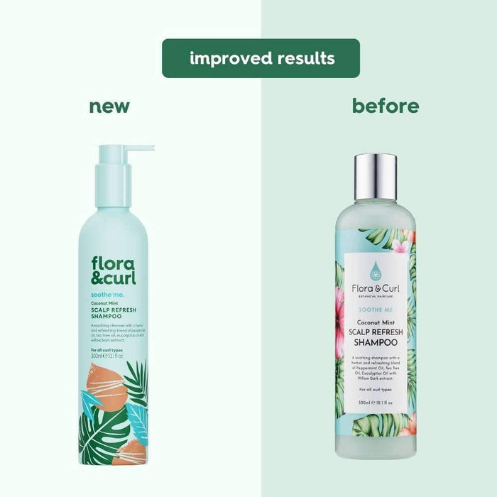 Coconut Mint Scalp Refresh Champú Flora & Curl - Beauty And Hair Supply