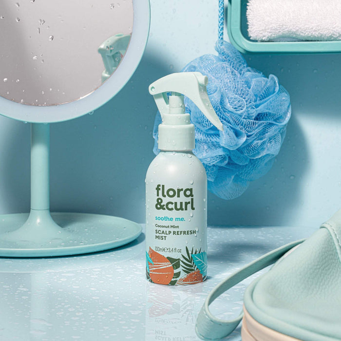 Coconut Mint Scalp Refresh Mist Flora & Curl - Beauty And Hair Supply