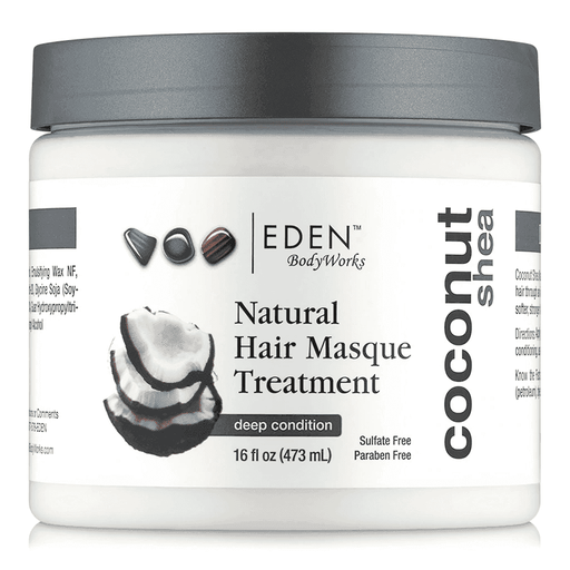 Coconut Shea Natural Hair Masque Treatment Eden Bodyworks - Beauty And Hair Supply