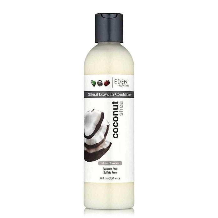 Coconut Shea Natural Leave In Acondicionador Eden Bodyworks 235ml - Beauty and Hair Supply