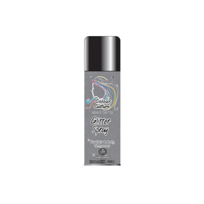 Colour Culture Temporary For Hair & Body Glitter Spray 127g - Beauty and Hair Supply
