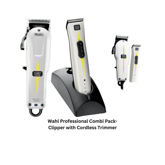 Wahl Professional Combi Pack-Clipper with Cordless Trimmer - Beauty and Hair Supply