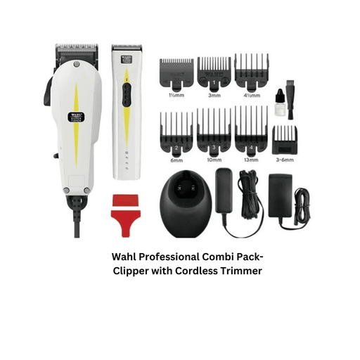 Wahl Professional Combi Pack-Clipper with Cordless Trimmer - Beauty and Hair Supply