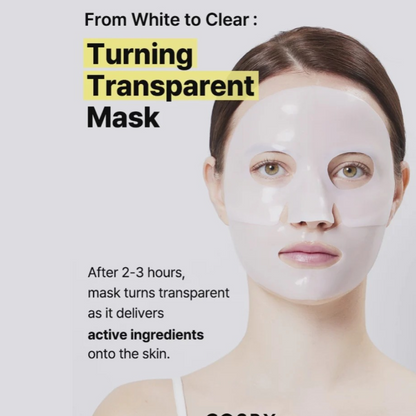 Cosrx Advanced Snail Mucin Glass Glow Hydrogel Face Masks 34g | Pack Of 3-Hydrogel Sheet Mask-Beauty and hair supply