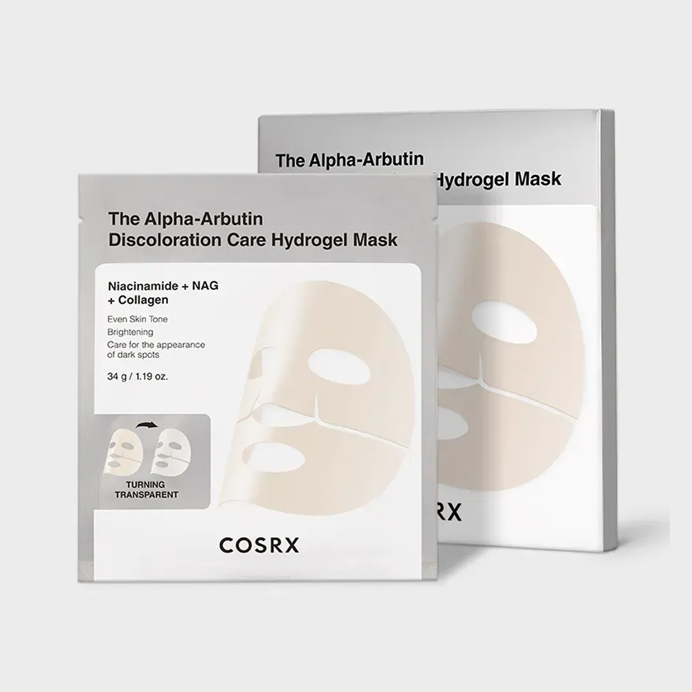 Cosrx Arbutin Discoloration Hydrogel Mask | 3-Pack-Hydrogel Sheet Mask-Beauty and hair supply
