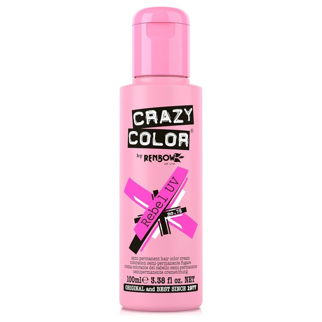 Crazy Color UV 100ml-Temporary Hair Color-Beauty and hair supply