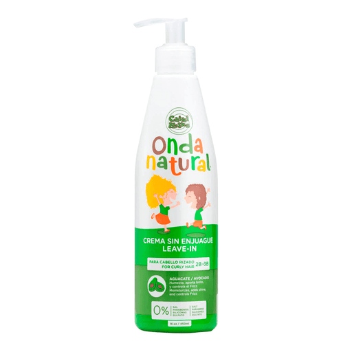 Crema Sin Enjuague Leave-In Avocado Onda Natural - Beauty And Hair Supply