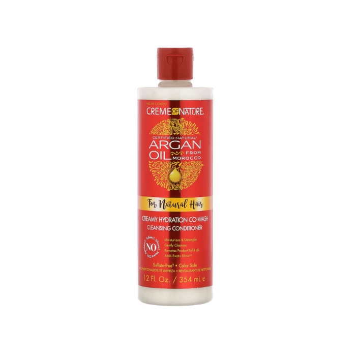 Creme of Nature Argan Oil Creamy Hydration Co-Wash Cleansing Conditioner 354ml - Beauty and Hair Supply