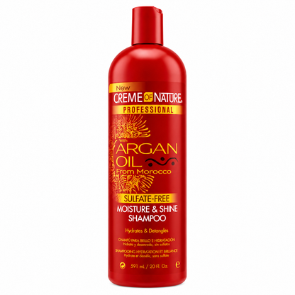 Creme of Nature Argan Oil Moisturizer &amp; Shine Shampoo-All-Beauty and hair supply