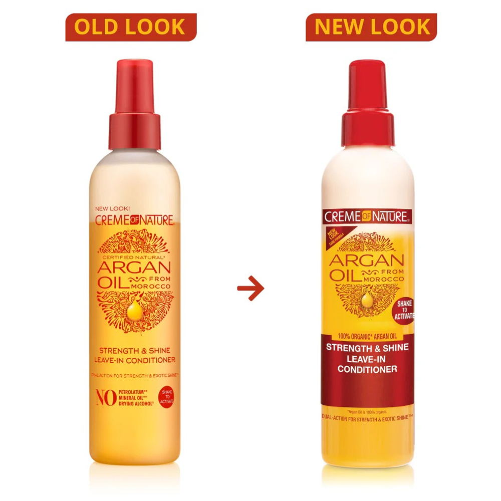 Creme of Nature Argan Oil Shine Leave in Condition 8.45 oz-All-Beauty and hair supply