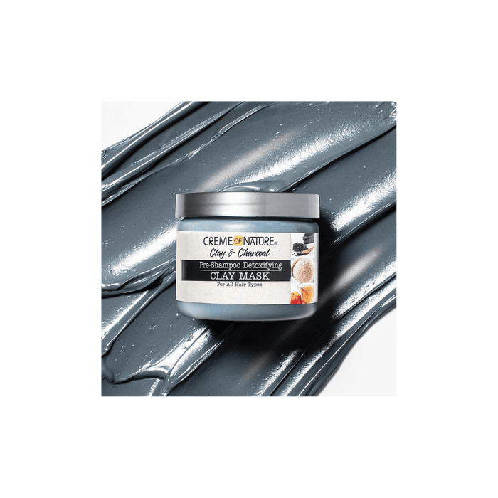 Creme of Nature Clay & Charcoal Pre-Shampoo Detoxifying Clay Mask 326g - Beauty and Hair Supply