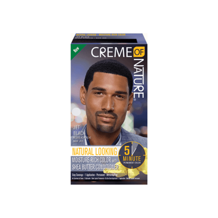 Creme of Nature Men's 5 Minute Hair Color #Jet Black - Beauty and Hair Supply