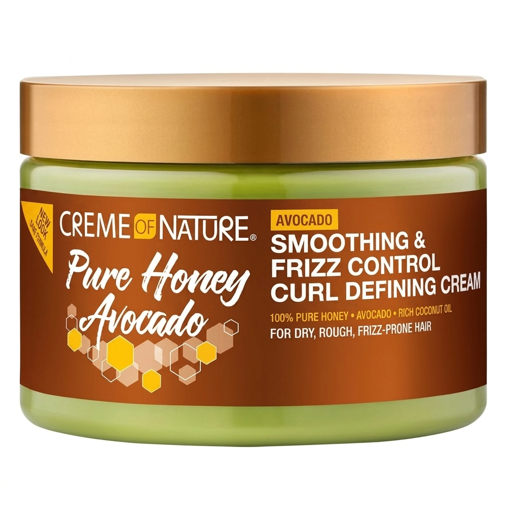Creme of Nature Pure Honey Hair Food Avocado Curl Cream 11.5oz-All-Beauty and hair supply