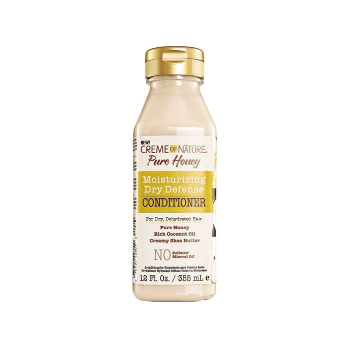 Creme of Nature Pure Honey Moisturizing Dry Defense Conditioner 355ml - Beauty and Hair Supply