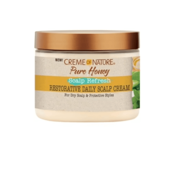 Creme of Nature Pure Honey Scalp Refresh Daily Creme 135g - Beauty and Hair Supply