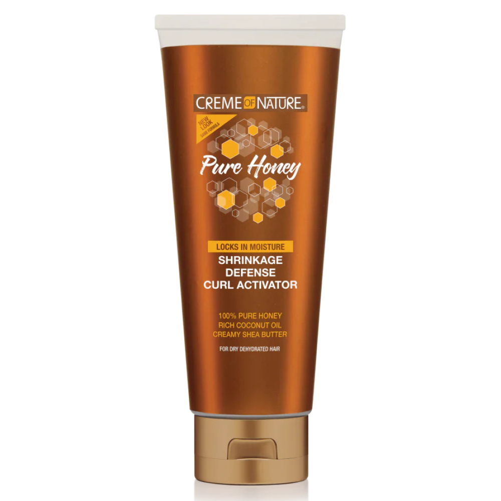 Creme of Nature Pure Honey Shrinkage Defense Curl Activator 10.5oz-All-Beauty and hair supply