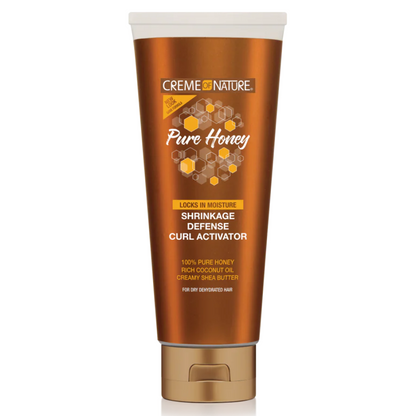 Creme of Nature Pure Honey Shrinkage Defense Curl Activator 10.5oz-All-Beauty and hair supply