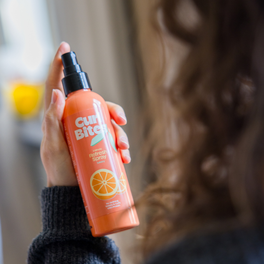 Curl Bites 2 Minutes Refresh Spray 200ml-Curl Refresher-Beauty and hair supply