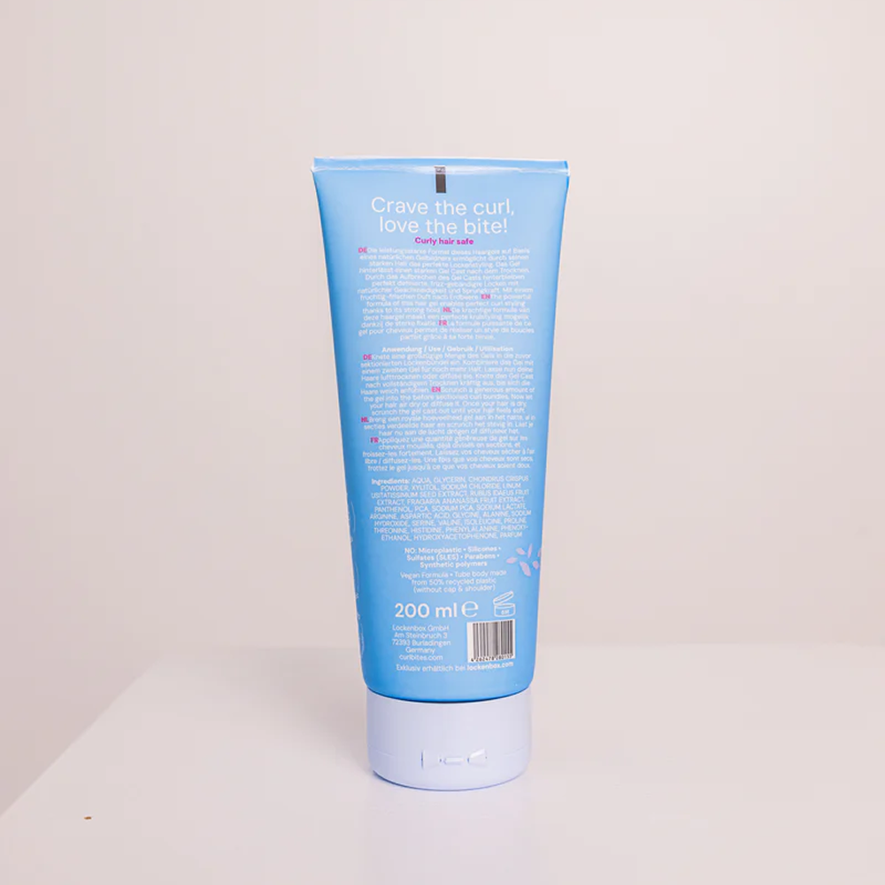 Curl Bites Mega Definition Strong Hold Gel 200ml-Gel-Beauty and hair supply