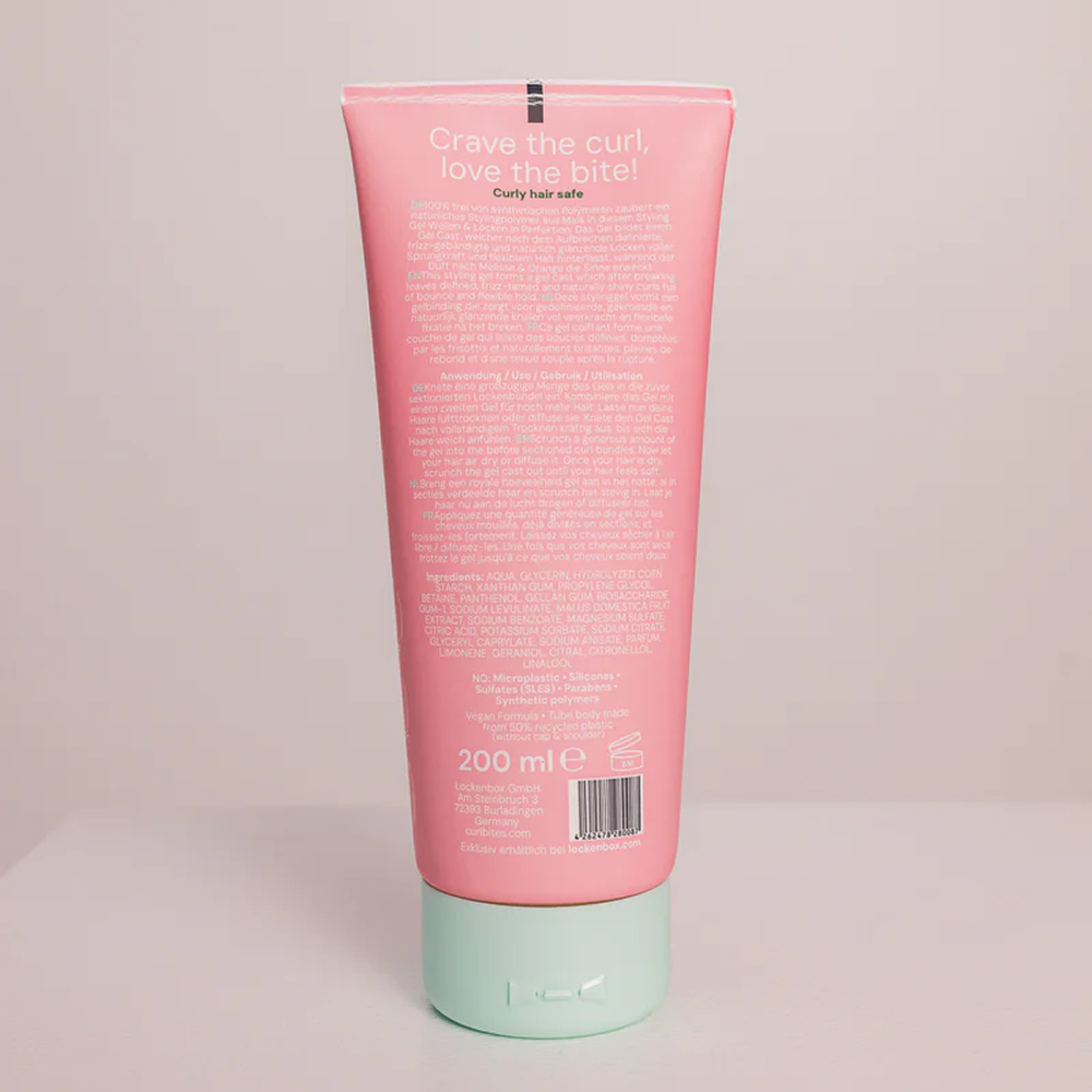 Curl Bites Volume &amp; Hold Scrunching Gel 200ml-Gel-Beauty and hair supply