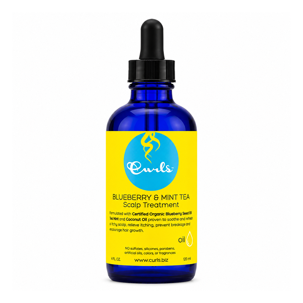 Curls Blueberry &amp; Mint Tea Scalp Treatment 4oz-All-Beauty and hair supply