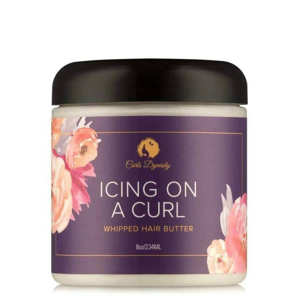 Curls Dynasty Icing On a Curl Whipped Hair Butter 234ml-Styling Cream-Beauty and hair supply