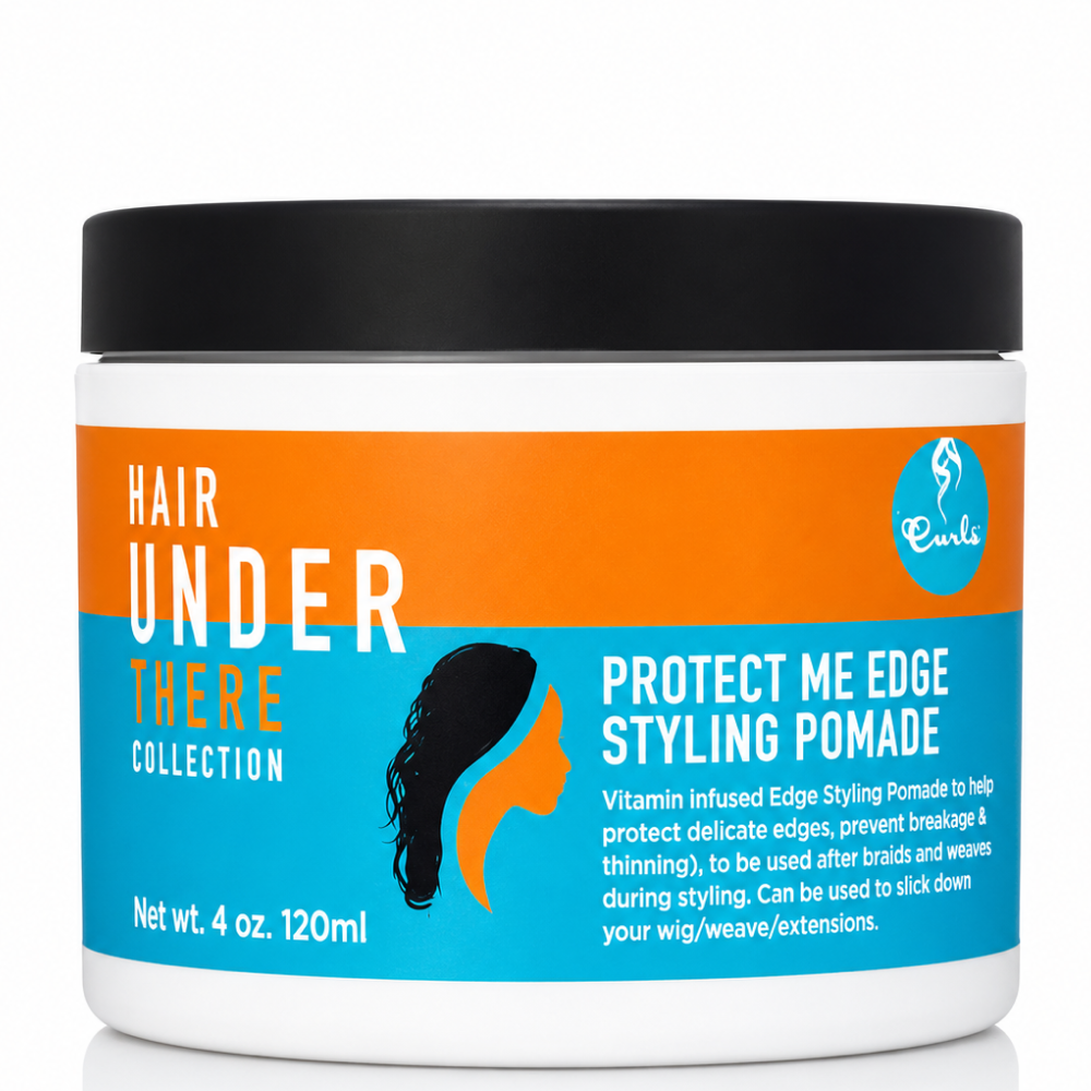 Curls Hair Under There Protect Me Edge Styling Pomade 120ml-Gel-Beauty and hair supply